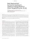 Научная статья на тему 'New approaches for cancer treatment: antitumor drugs based on gene-targeted nucleic acids'