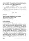 Научная статья на тему 'Новые данные по птицам заповедника «Богдинско-Баскунчакский» (Астраханская область)'