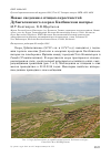 Научная статья на тему 'Новые сведения о птицах окрестностей Дубыгалинского озера в Калбинском нагорье'