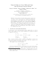 Научная статья на тему 'Numerical study of a linear diﬀerential game with two pursuers and one evader'