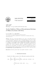 Научная статья на тему 'On the stability of tubes of discontinuous solutions of bilinear systems with delay'