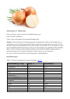 Научная статья на тему 'Onion ( lat . Állium cépa)'
