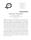 Научная статья на тему 'Optimal dynamic measurement method using the Savitsky Golay digital lter'