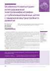 Научная статья на тему 'Особенности амплитудно-интегрированной электроэнцефалографии у глубоконедоношенных детей с задержкой внутриутробного развития'