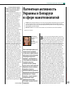 Научная статья на тему 'Патентная активность Украины и Беларуси в сфере нанотехнологий'