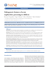Научная статья на тему 'PATHOGENETIC FEATURES OF ACUTE NAPHAZOLINE POISONING IN CHILDREN'