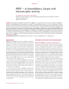 Научная статья на тему 'Pedf a noninhibitory serpin with neurotrophic activity'