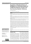 Научная статья на тему 'Perceptions of Situational Factors of Willingness to Communicate Inside and Outside the Classroom: Thai EFL FirstYear University Students’ Reflections'