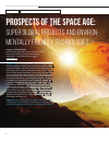 Научная статья на тему 'Перспективы космической эры: сверхглобальные проекты и экологичные технологии'