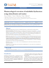 Научная статья на тему 'Pharmacological correction of endothelial dysfunction using ademethionin and taurine'