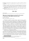 Научная статья на тему 'Питание птенцов беркута Aquila chrysaetos в Западном Тянь-Шане (Казахстан)'