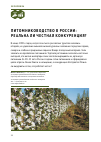 Научная статья на тему 'Питомниководство в России: реальна ли честная конкуренция?'