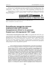 Научная статья на тему 'Потребление продуктов питания медицинскими работниками Свердловской области (по данным бюджетных обследований 1957 года)'