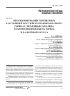 Научная статья на тему 'Прогнозирование кризисных состояний российского финансового рынка с помощью анализа взаимосвязи цены на нефть и валютного курса'