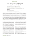 Научная статья на тему 'Prolyl-glycyl-proline (Pgp) peptide prevents an increase in vascular permeability in inflammation'