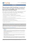 Научная статья на тему 'RATIONAL ANTIMICROBIAL CHEMOTHERAPY: ASSESSMENT OF THE LEVEL OF BASIC KNOWLEDGE OF GENERAL PRACTITIONERS. FINAL RESULTS OF THE KANT PROJECT'