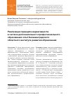 Научная статья на тему 'РЕАЛИЗАЦИЯ ПРИНЦИПА ВАРИАТИВНОСТИ В СИСТЕМЕ ДОПОЛНИТЕЛЬНОГО ПРОФЕССИОНАЛЬНОГО ОБРАЗОВАНИЯ: ОПЫТ КАЛИНИНГРАДСКОГО ОБЛАСТНОГО ИНСТИТУТА РАЗВИТИЯ ОБРАЗОВАНИЯ'