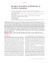 Научная статья на тему 'Receptor properties and features of cytokinin signaling'
