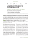 Научная статья на тему 'Recombinant production of horseradish peroxidase conjugates with Fab antibodies in Pichia pastoris for analytical applications'