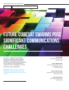 Научная статья на тему 'Революционный вызов роев CubeSat'