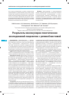 Научная статья на тему 'Результаты молекулярно-генетических исследований пациентов с ретинобластомой'