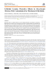 Научная статья на тему 'S-Methyl Cysteine Protective Effects in Oreochromis Niloticus Fish Contaminated by Thiobencarb Herbicide'