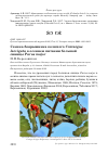 Научная статья на тему 'СЕМЕНА БОЯРЫШНИКА КОЛЮЧЕГО CRATAEGUS LAEVIGATA В ОСЕННЕМ ПИТАНИИ БОЛЬШОЙ СИНИЦЫ PARUS MAJOR'