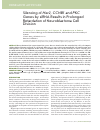 Научная статья на тему 'Silencing of Her2, CCNB1 and PKC genes by siRNA results in prolonged retardation of neuroblastoma cell division'