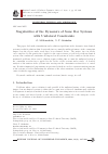 Научная статья на тему 'Singularities of the Dynamics of Some Bar Systems with Unilateral Constraints'