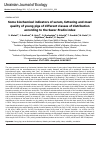 Научная статья на тему 'Some biochemical indicators of serum, fattening and meat quality of young pigs of different classes of distribution according to the Sazer-Fredin index'