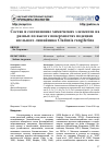 Научная статья на тему 'Состав и соотношение химических элементов на разных по высоте поверхностях подециев ягельного лишайника Cladonia rangiferina'
