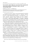 Научная статья на тему 'Состояние орнитофауны водоёмов Кустанайской области в период усыхания озёр и засухи летом 1998 года'