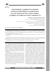 Научная статья на тему 'Совершение административных правонарушений в сети Интернет как обстоятельство, отягчающее административную ответственность'