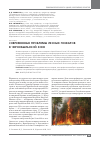 Научная статья на тему 'Современные проблемы лесных пожаров в Чернобыльской зоне'