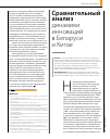 Научная статья на тему 'Сравнительный анализ динамики инноваций в Беларуси и Китае'