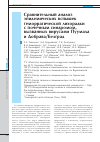 Научная статья на тему 'Сравнительный анализ эпидемических вспышек геморрагической лихорадки с почечным синдромом, вызванных вирусами Пуумала и Добрава/Белград'