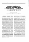 Научная статья на тему 'Сравнительный анализ методов оценки активов в отечественной и зарубежной практике'