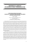 Научная статья на тему 'Structure-interaction theory: conceptual, contextual and strategic influences on human communication'