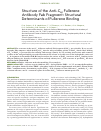 Научная статья на тему 'Structure of the anti-C60 fullerene antibody Fab fragment: structural determinants of fullerene binding'