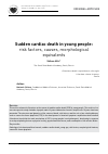 Научная статья на тему 'Sudden cardiac death in young people: risk factors, causes, morphological equivalents'