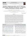 Научная статья на тему 'Suitability of Inguinal and Axillary Sites for Temperature Measurement Using Digital Thermometers: A Comparison with Rectal Thermometry in Broiler Chickens'