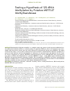 Научная статья на тему 'Testing a Hypothesis of 12S rRNA Methylation by Putative METTL17 Methyltransferase'