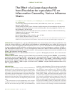 Научная статья на тему 'The effect of a lipopolysaccharide from Rhodobacter capsulatus PG on inflammation caused by various influenza strains'
