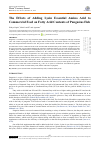 Научная статья на тему 'The Effects of Adding Lysin Essential Amino Acid to Commercial Feed on Fatty Acid Contents of Pangasius Fish'