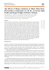 Научная статья на тему 'The Effects of Dietary Inclusion of Miana Plant Flour (Plectranthus scutellarioides (L.) R. Br. on Serum Lipid Profile and Organ Weights of Broiler Chickens'