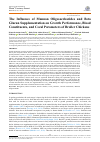 Научная статья на тему 'The Influence of Mannan Oligosaccharides and Beta Glucan Supplementation on Growth Performance, Blood Constituents, and Cecal Parameters of Broiler Chickens'