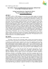 Научная статья на тему 'THE OVERALL EFFECT OF OBSERVATIONS ON THE SOCIAL INTERACTIONS OF VICTIMS OF THE MALUKU CONFLICT'