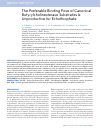 Научная статья на тему 'The preferable binding pose of canonical butyrylcholinesterase substrates is unproductive for echothiophate'