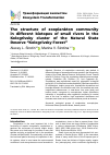 Научная статья на тему 'THE STRUCTURE OF ZOOPLANKTON COMMUNITY IN DIFFERENT BIOTOPES OF SMALL RIVERS IN THE KOLOGRIVSKY CLUSTER OF THE NATURAL STATE RESERVE “KOLOGRIVSKY FOREST”'