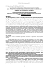 Научная статья на тему 'The study of agribusiness wetland rice farming system in an attempt to synergize Subak with ecotourism: a case in Subak Sembung, Bali Province of Indonesia'